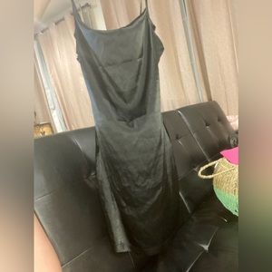 Cowl Neck Slip Dress